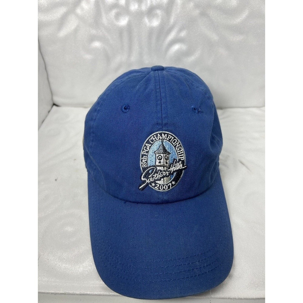 2007 Southern Hills Hat PGA Championship Blue Cap